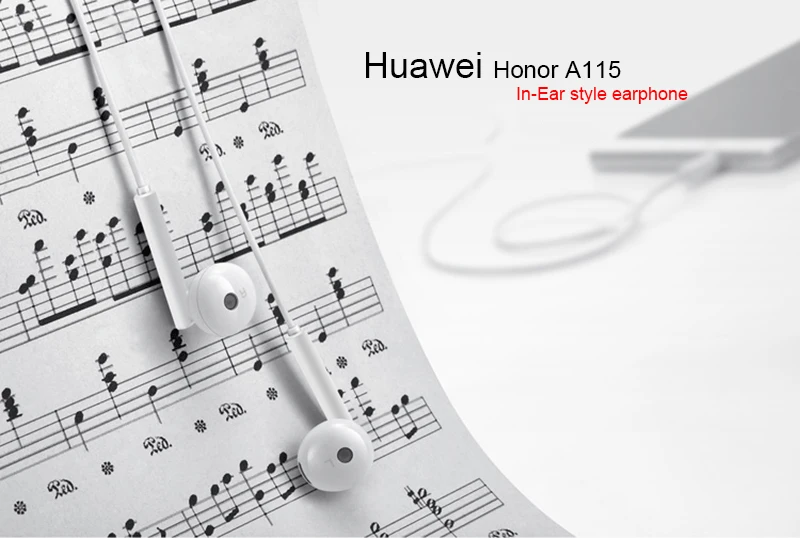 huawei Honor AM115 AM116 наушники с 3,5 мм в ухо наушники гарнитура проводное управление для huawei P10 P9 P8 Honor 8 телефон