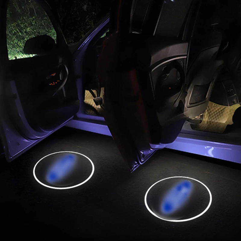 

1x Car-styling Wireless projector LED For Fords Car Interior Lamp Light door welcome light shadow car logo light Car Accessories
