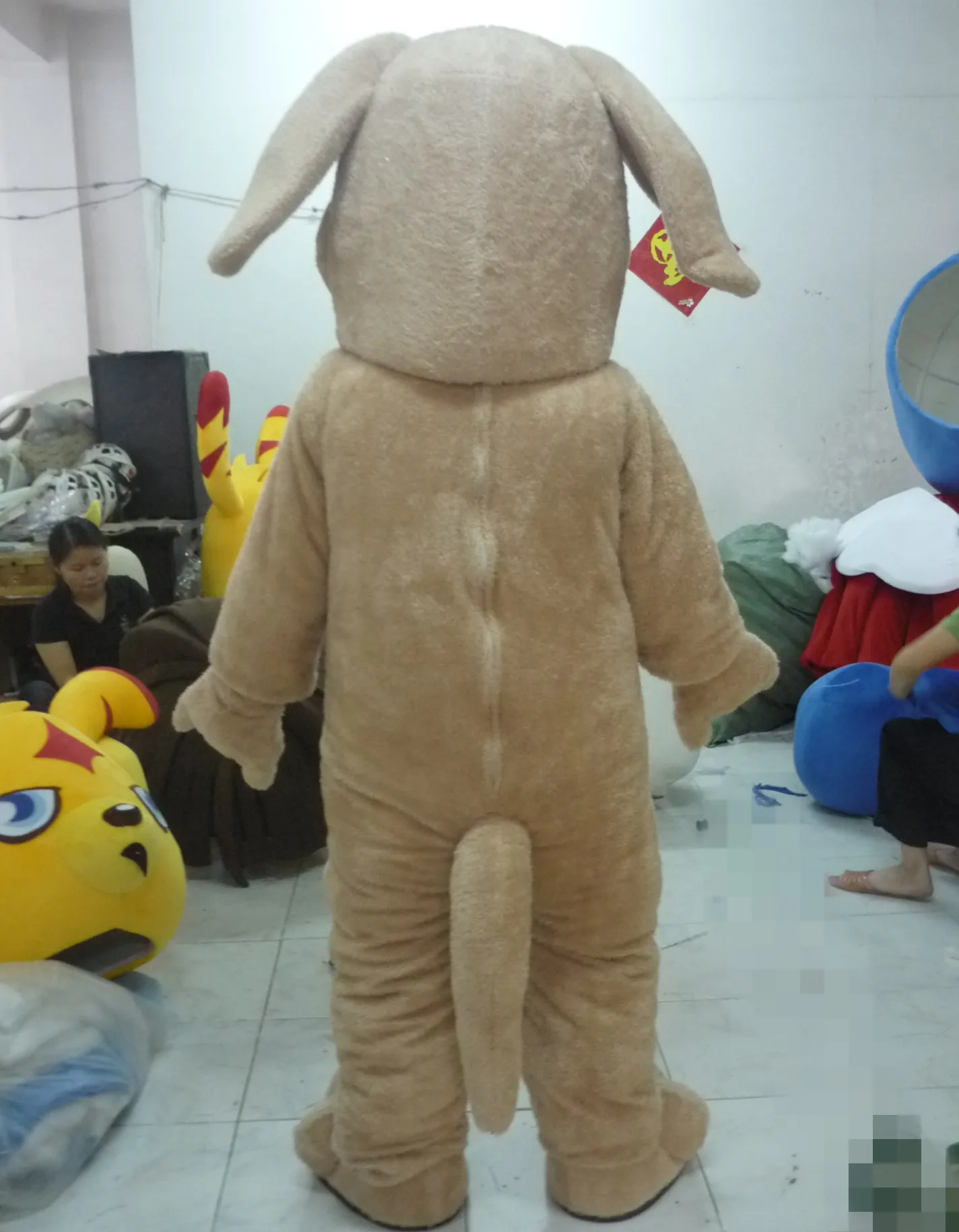 Details about   Dog Mascot Costume Cosplay Party Game Dress Outfit Advertising Halloween Adult 