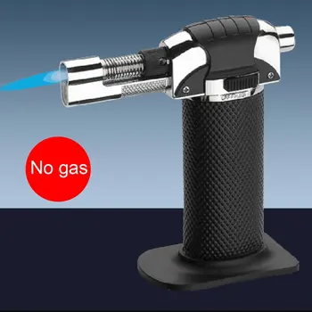 

High Temperature Refillable Butane Torch Soldering Welding Torch Windproof Lighter Outdoor Camping BBQ Barbecue Flamethrower
