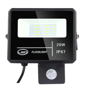 

LED FloodLight 20W30W 50W Motion Sensor Spotlight Outdoor Spotlight Construction Lights with Motion Sensor Warm White Waterproof