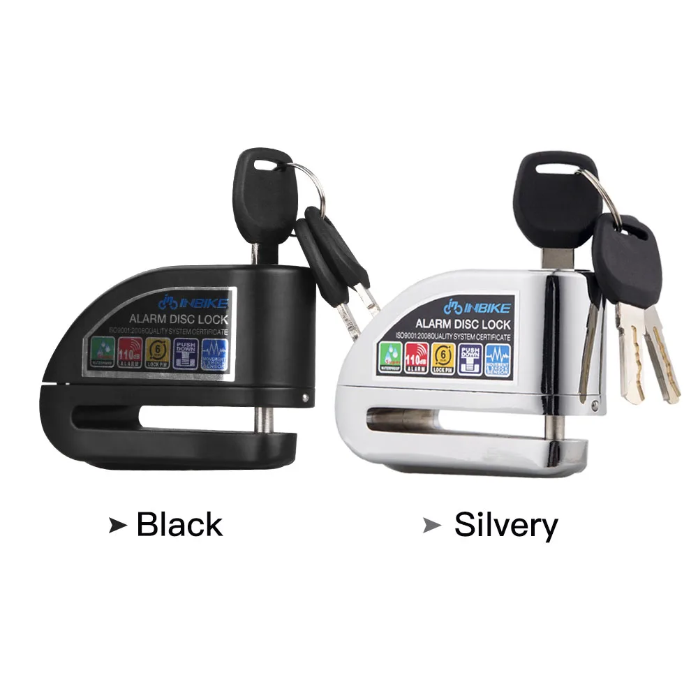 

Bike Alarm Disc Lock Anti-theft Security Alarm Electron Lock waterproof for Motorcycle Motorbike Safety Bicycle