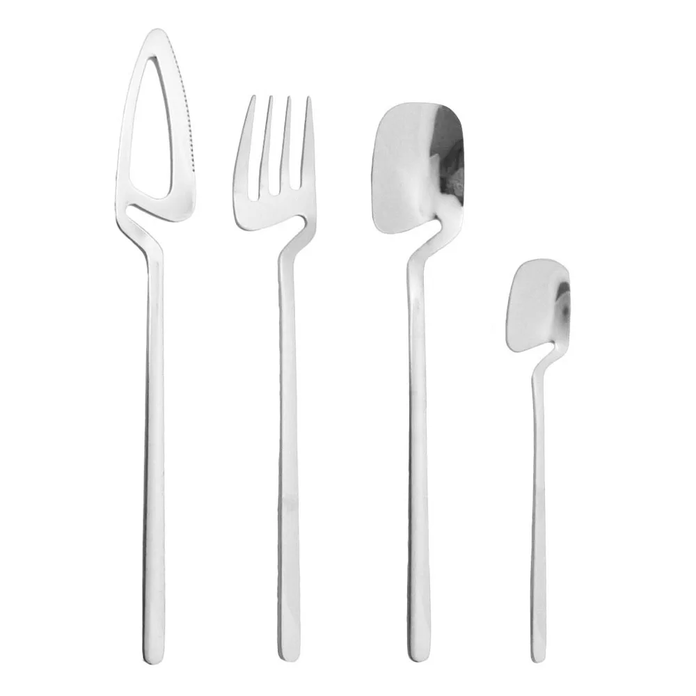4Pcs  Flatware Ʈ ֹ  Ǭ ũ  ı Ʈ  ı Į  ̽ũ Ʈ  Ŀ 
