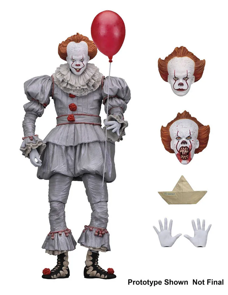 Специальное предложение! NECA клоун Хуэй Хун Ultimate Edition Делюкс издание 7-дюймовый мобильный Гараж Комплект фигурка в штучной упаковке