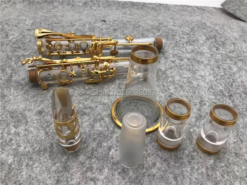 New B-flat Tune Professional High Quality Woodwind Instruments Clarinet Black tube With Case Accessories