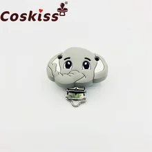 Coskiss – attache sucette en Silicone de qualité alimentaire pour bébé, anneau de dentition, porte chaîne factice, jouets DIY 