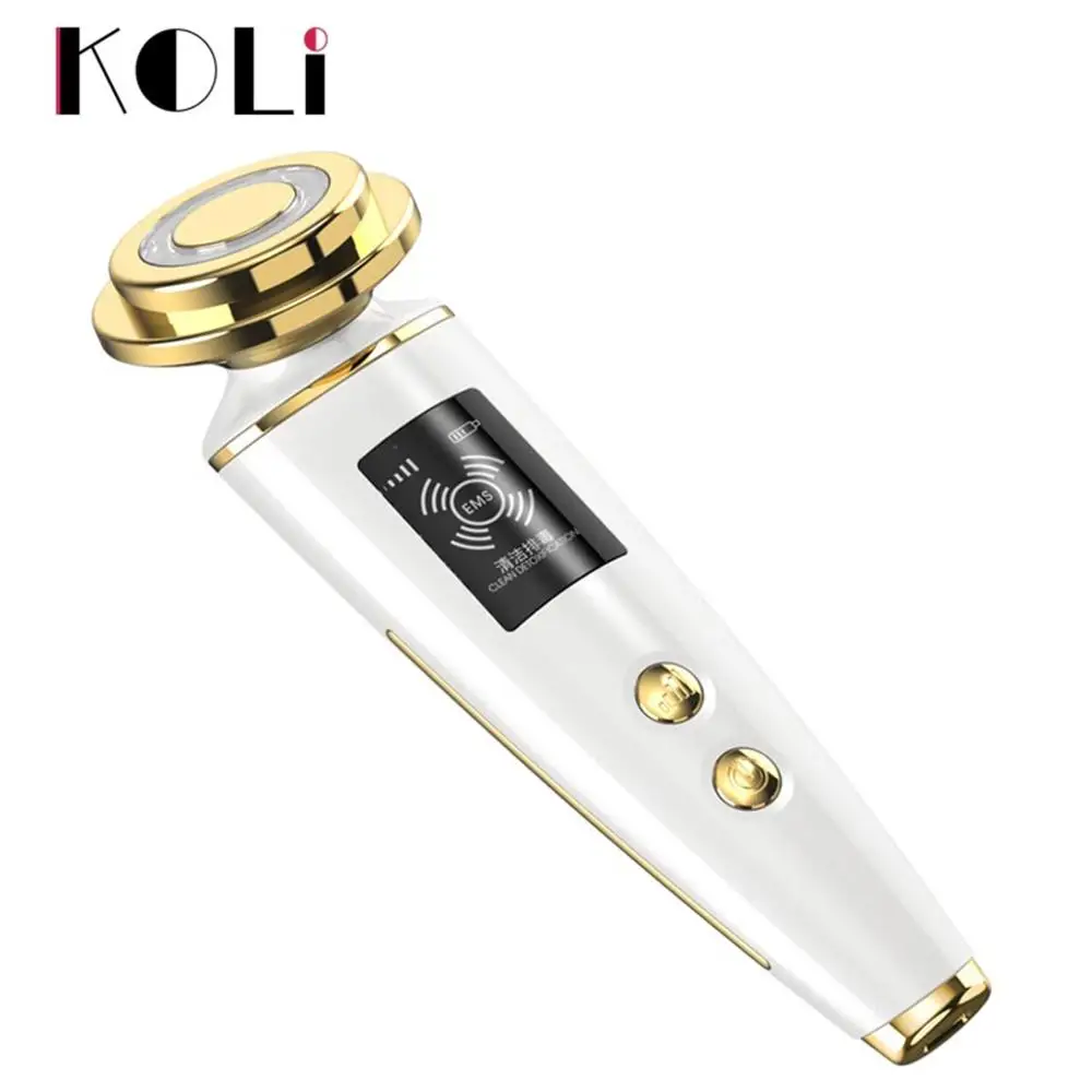 KOLI EMS Ion Beauty Instrument Electric Facial Cleansing Brush Facial Care Tool Device Face Massager IPL beauty KOLI EMS Ion Beauty Instrument Electric Facial Cleansing Brush Facial Care Tool Device Face Massager IPL beauty
