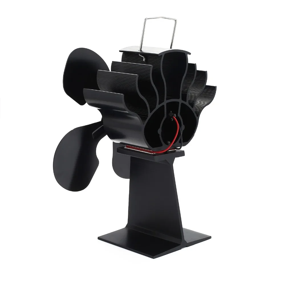

4-Blade Heat Powered Stove Fan for Wood / Log Burner/Fireplace - Eco