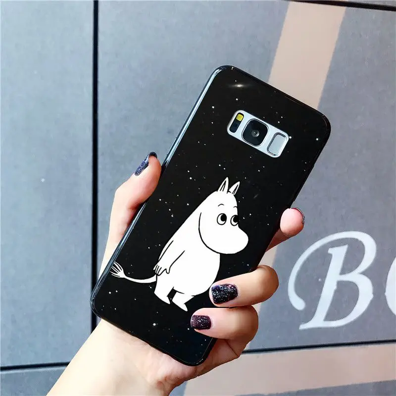 A3 Babaite с милым рисунком Муми-Тролль Бегемот чехол для телефона для samsung Galaxy S10E S7 край S9 S8 S10plus S6 S10Lite S5 M10 20 - Цвет: A3