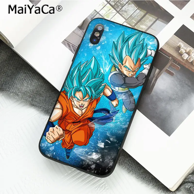 A8 MaiYaCa Dragon Ball Z Super DBZ Goku Модный чехол для телефона для iphone 11 Pro 11Pro MAX 8 7 6 6S Plus X XS MAX 5 5S SE XR - Цвет: A8