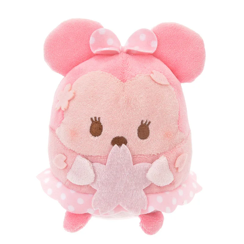 Новинка Ufufy вишневый аромат Микки Минни Дейзи Дак плюшевый маленький кулон детские мягкие игрушки для детей подарки 10 см - Цвет: Черный