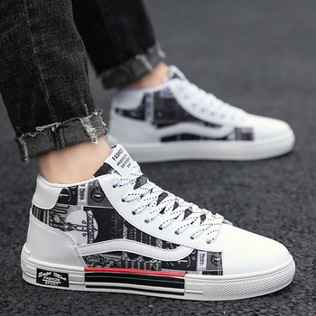 

Fashion Lovers Unisex Leisure Massage Lace-Up Hard-Wearing Walking Shoes Platform Sneakers Trendy Casual