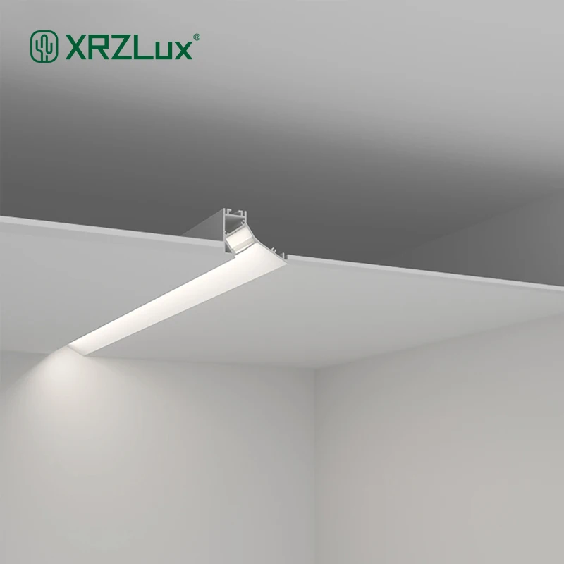 Polarized Angle Linear LED Bar Lights Trimless Recessed Aluminum Profile  Led Wall Washer For Ceiling Indoor Lighting