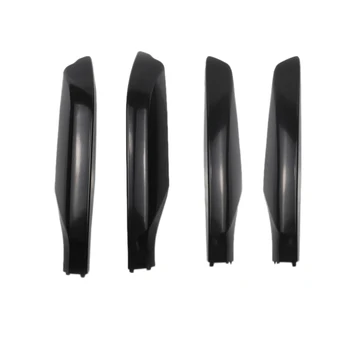 

Roof Rack Rail End Cover, 4Pcs Roof Rack Cover Shell Cap Replacement for Toyota Land Cruiser Prado150 2010-14 2015 2016 2017 201