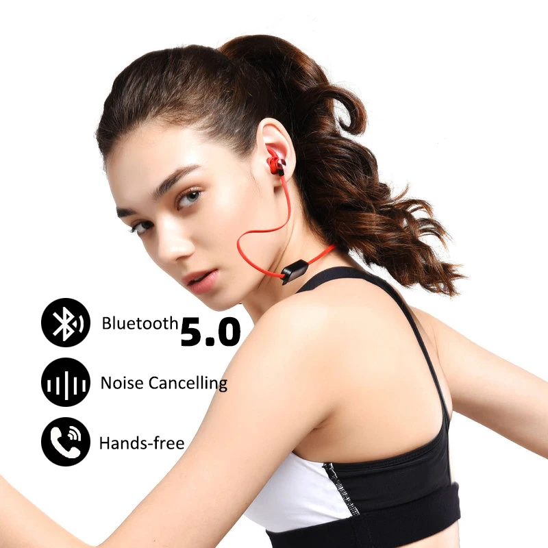 Спортивный Портативный MP3 плеер Arikasen Bluetooth беспроводные наушники гарнитура с