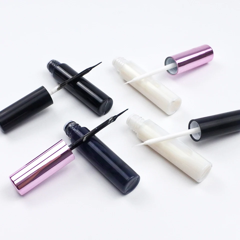30pcs/ lot Lash Glue Wholesale Makeup Tools Black White Liquid Eyelash Glue 6