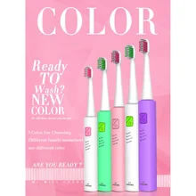 Водонепроницаемая звуковая Автоматическая электрическая usb-зарядка зубная щетка подзаряжаемая зубная щетка для взрослых детей