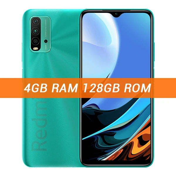Смартфон Xiaomi Redmi 9T с глобальной прошивкой 4 Гб ОЗУ 128 ПЗУ четыре камеры 64 мп Snapdragon 662