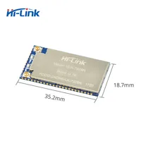 Free shipping Hi-Link 2pcs/lot UART embedded wifi mt7628 openwrt module RAM128m flash 32M Ethernet Router Module HLK-7628N 2