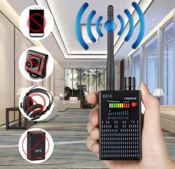 

Camera Detector RF Signal Bug Detector Wireless Signal Laser Lens GSM Detector Ultra-high Sensitivity Full-Range Tracker Finder