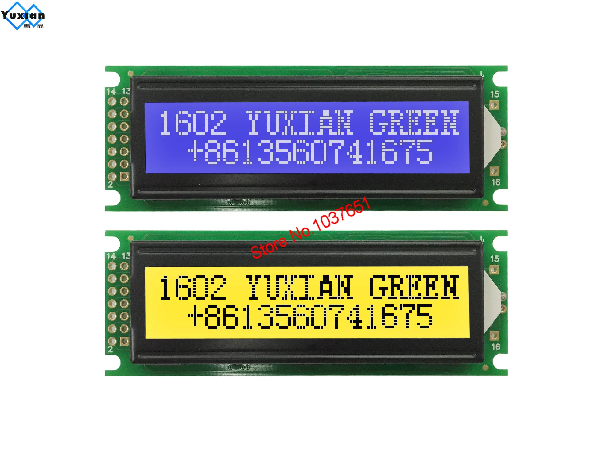 LCD Display 1602  Plastic  Double 14PIN  HD44780 1602DB-V3.0 Instead WH1602-D LMB1602N