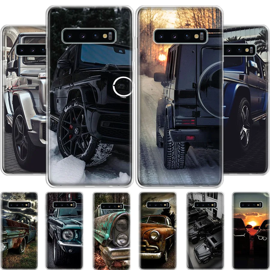 

Cool car G63 Phone Case For Samsung Galaxy S7 S8 S9 S10 S20 NOTE 8 9 10 J4 J6 PLUS LITE Ultra Cover Soft Silicone TPU