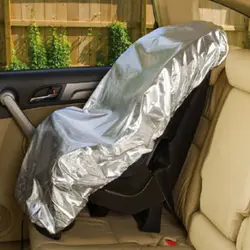 Практичная изоляция солнцезащитный козырек Carseat универсальная алюминиевая пленка УФ протектор детское сиденье автомобиля пылезащитный