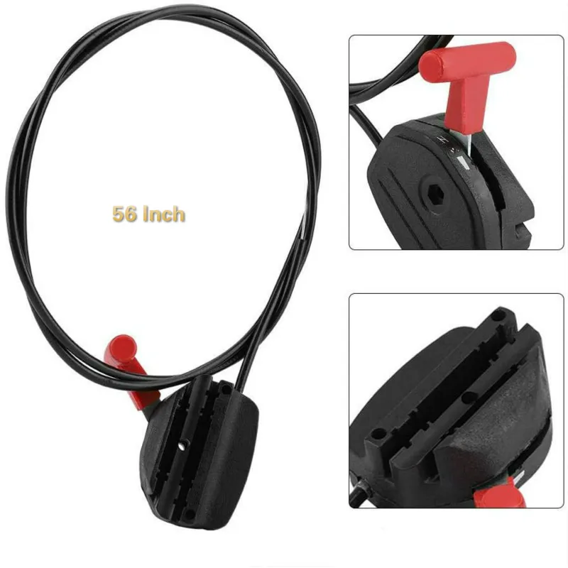 Throttle Cable Universal 56" Lawn Mower Switch Lever Control Handle Kit for Lawnmower | Инструменты