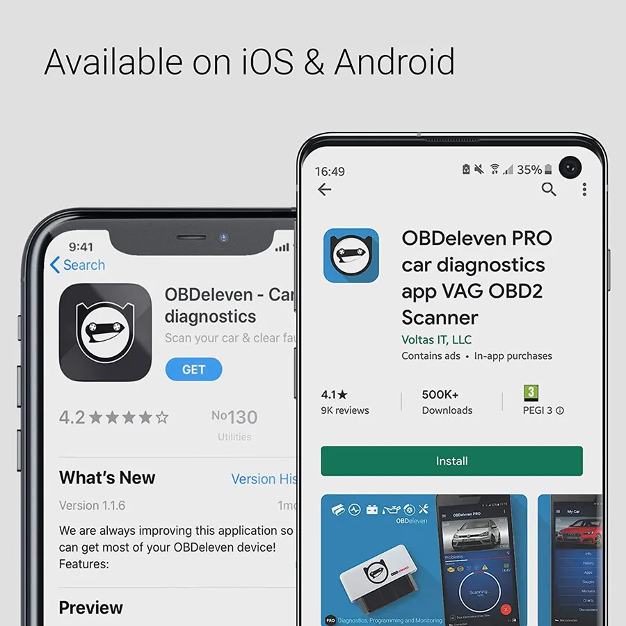 OBDeleven PRO/Ultimate Pack OBD Eleven Nextgen Device OBD11 OBD2 Diagnostic Tool BMW For IOS VW Polo Golf /BMW/Audi /Seat /Skoda