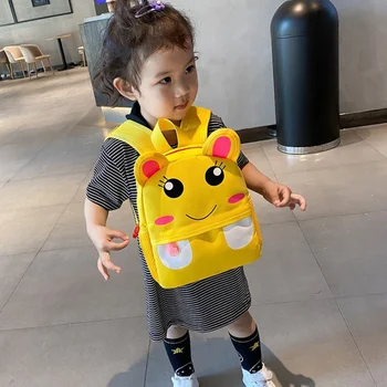 

2020 New 2-5 Year Old Cartoon School Bags For Boys Waterproof Backpacks Child Owl Book bag Kids Shoulder Bag Satchel Knapsack