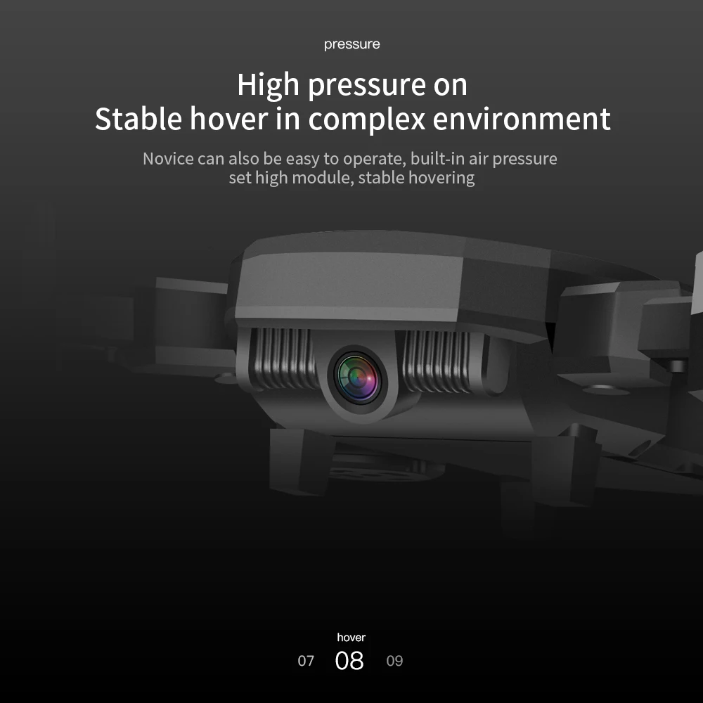 HJ28 Профессиональный мини складной Дрон с камерой 1080P широкий угол Wi-Fi FPV высота удержания RC Квадрокоптер Вертолет игрушка X12S E58