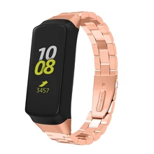 Ремешок для часов из нержавеющей стали, ремешок для наручных часов, сменные Аксессуары для samsung Galaxy Fit, новинка