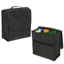 Автомобильный фургон, войлочная сумка для хранения, органайзер для багажника, портативный органайзер для инструментов, для вождения, путешествий, аккуратная сумка для багажника, автомобильный органайзер, 30x29x16 см, A30