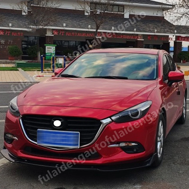 2 шт. для Mazda 3 Axela Sedan- углеродное волокно ABS передний и задний значок эмблема Накладка авто аксессуары