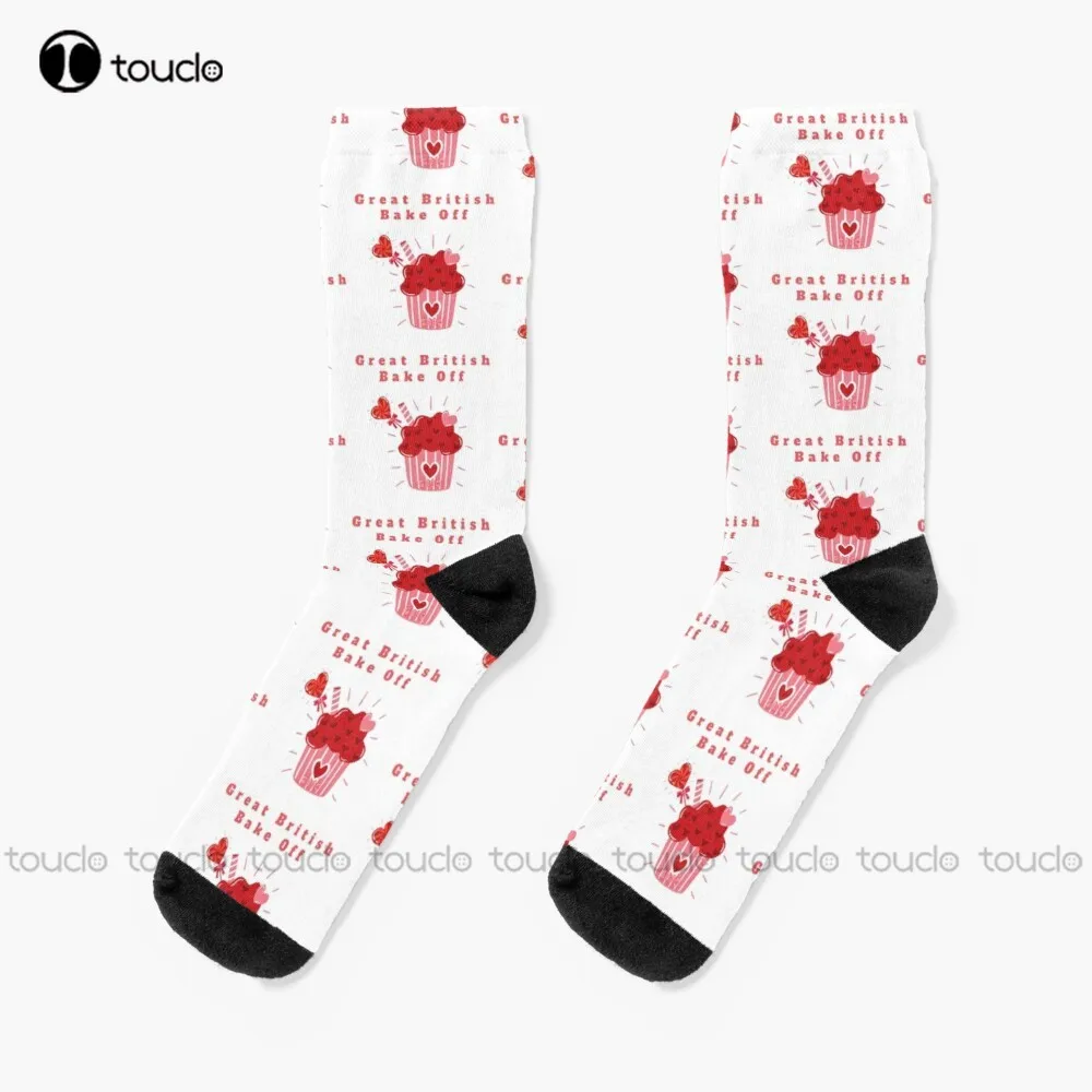 

The Great British Bake Off Socks Custom Socks Christmas New Year Thanksgiving Day Gift Unisex Adult Teen Youth Socks Custom Sock