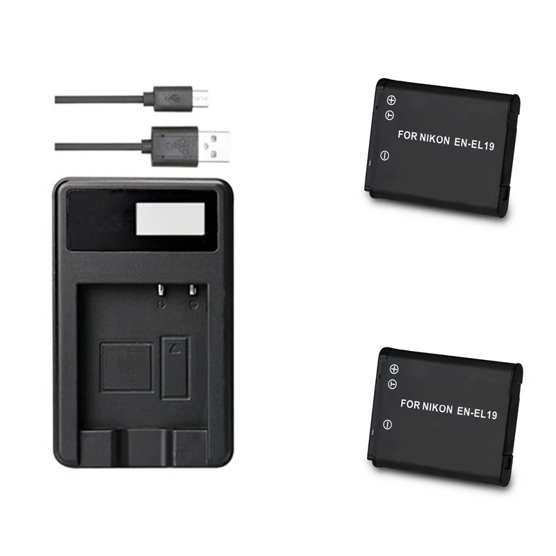Фонарь для аккумулятора камеры NPBJ1 BJ1 EL19 + зарядное устройство USB Sony фонарей RX0 II