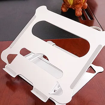 

Universal Laptop Tablet Stand Foldable Adjustable Non-Slip Cooling Support Bracket Holder for Home Office School Dorms 10x9x2in
