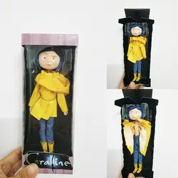 18 см Coraline секретная дверь Coraline y la стабилизатор плащ снять фигурку модель игрушки кукла для подарка