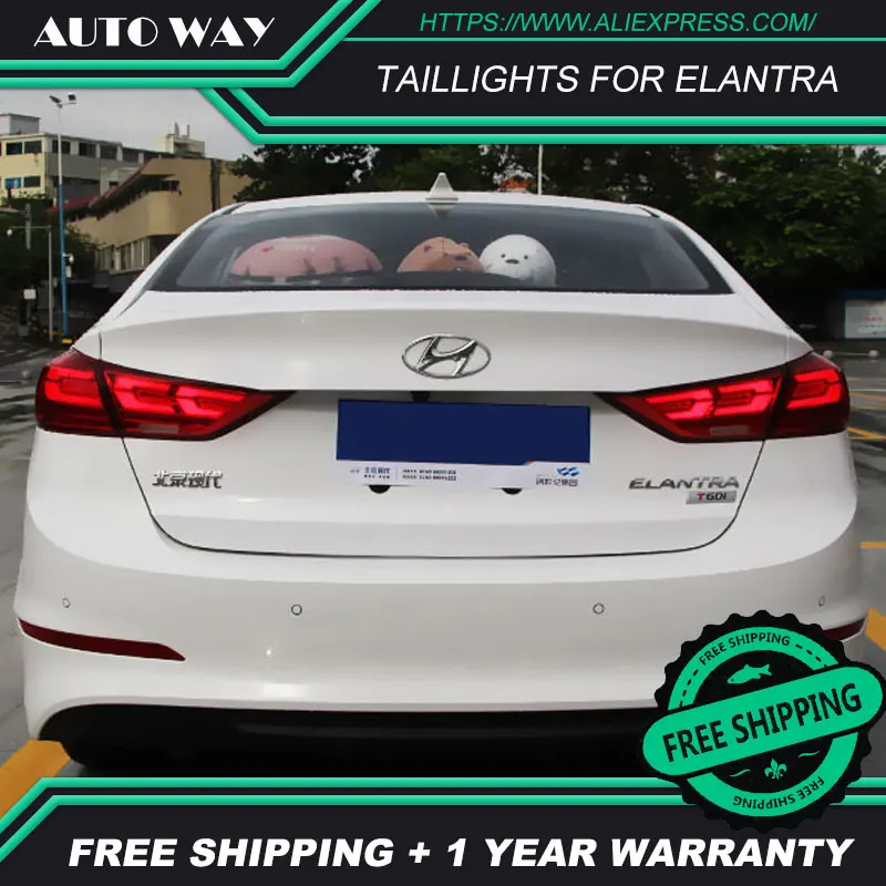 Задний фонарь для Hyundai Elantra задний 2017 2018|Фара авто в сборе| |