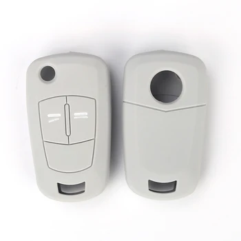 

RYHX Car Accessories Multi type Key Protector Blue Smart Keyless Remote Holder Key Skin Shell Silicone Car Key Fob Covers Case