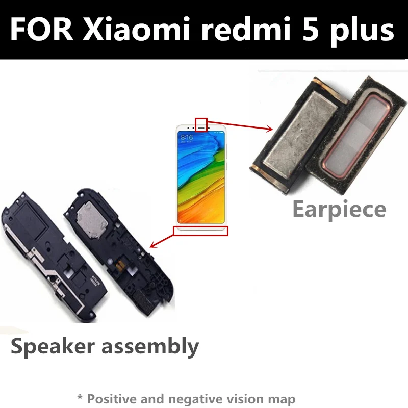 Динамик для Xiaomi redmi 5 передняя Колонка ремонта и замены телефона|Шлейфы мобильных