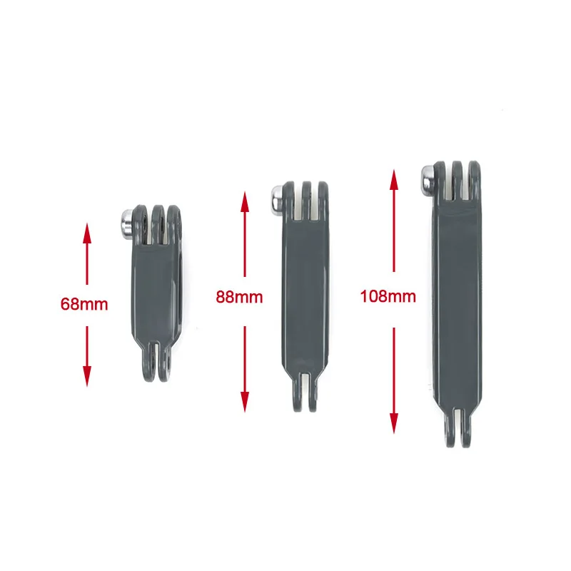 Andoer 3 шт. для съемки под водой портативная ручка расширенный руки адаптер для GoPro 8/7/6/5/4/3+/3/2/1 SJCAM Спортивная Камера аксессуар