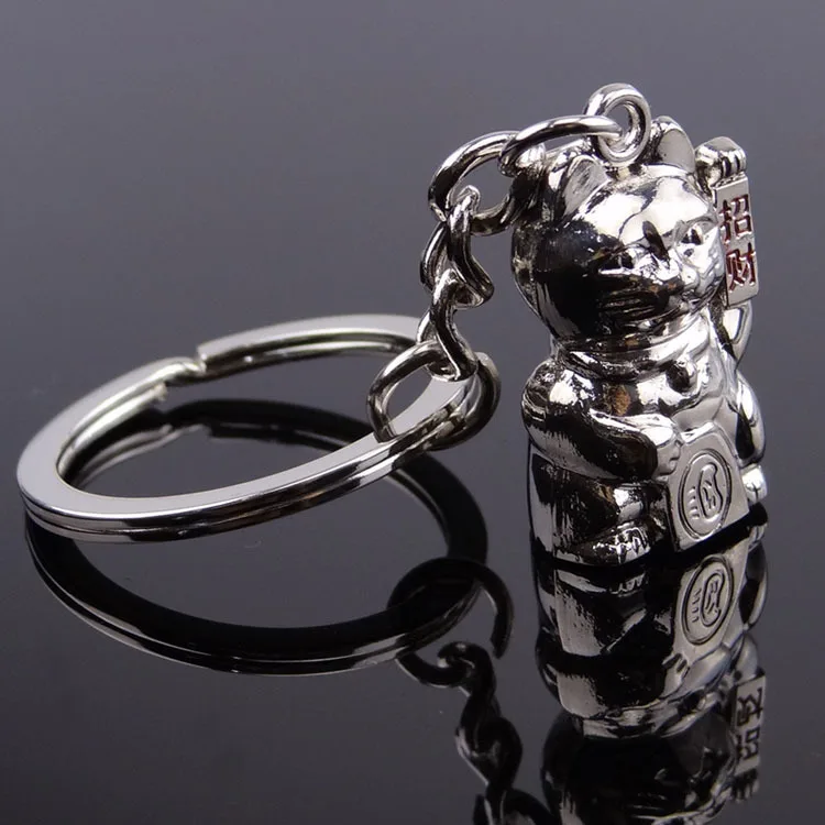 Креативный брелок Lucky Cat талисман Фортуна брелок котенок брелок производители Настраиваемые