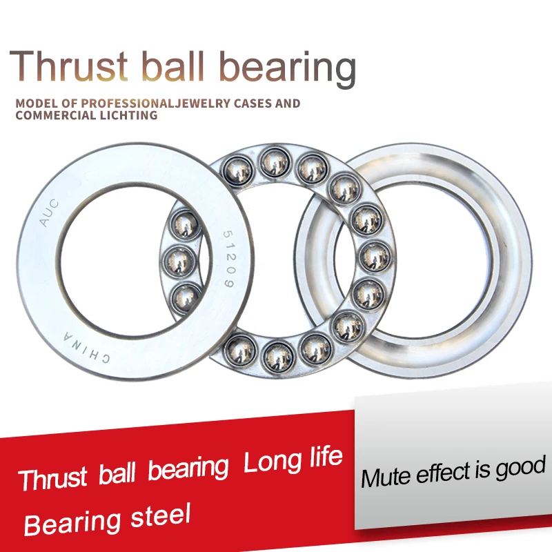 

thrust ball plane bearing 51212 pressure bearing 8212 inner diameter 60 outer diameter 95 thickness 26 mm.