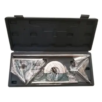 

Combination Square Set Angle Ruler Bevel 180 Degree Measuring Tool