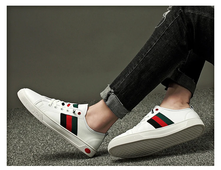 Male Shoes Adult Brown Casual Men Shoes Big Size13 Style Genuine Luxury Brand Loafers Zapatos De Hombre Chaussure Homme