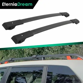 

Cross Bar Roof Rack Rail Black Luggage Baggage Fit For GMC Sierra 2014-2018