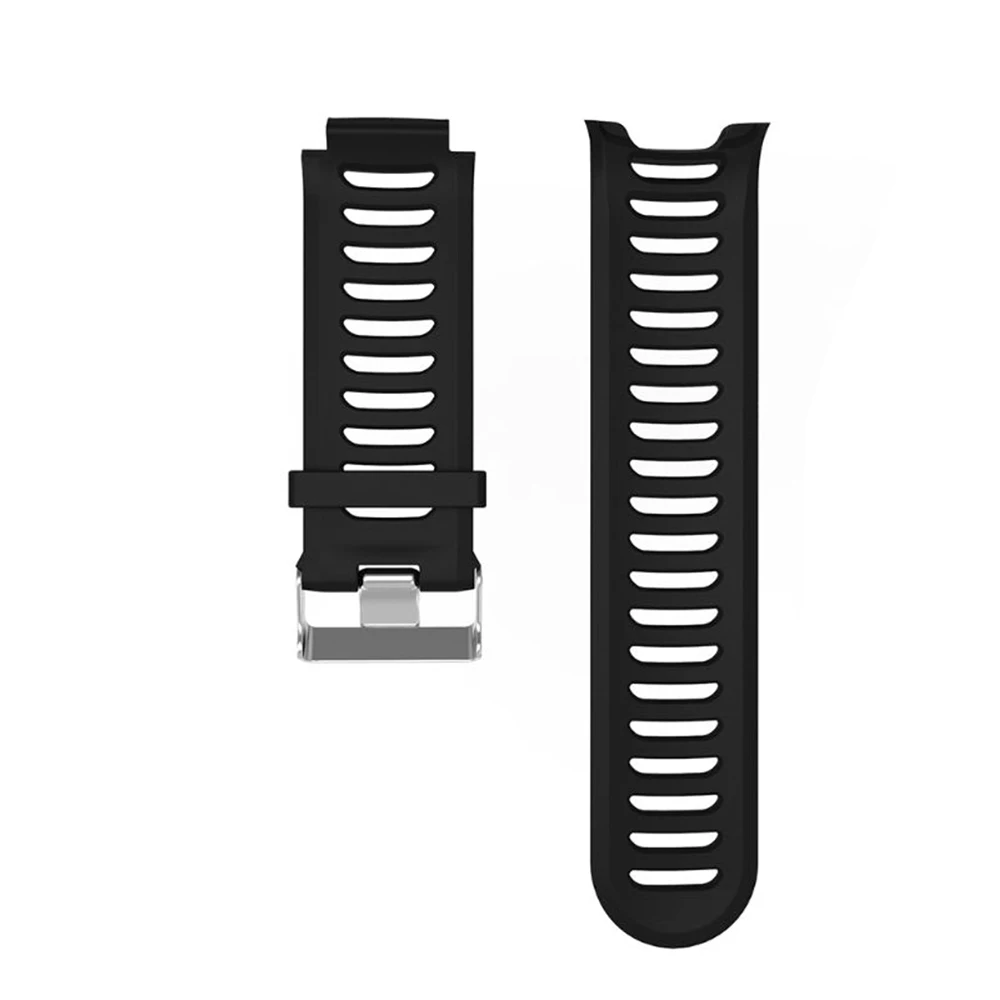 Черный Силиконовый сменный Браслет для часов для Garmin Forerunner 910XT Спортивные gps часы - Цвет: Черный