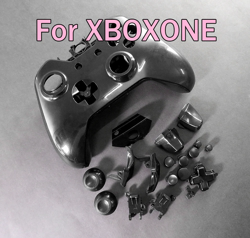 

10sets white black Replacement For Xbox one Controller Wireless Full Housing Shell For Xbox one With Buttons Kit Accessories