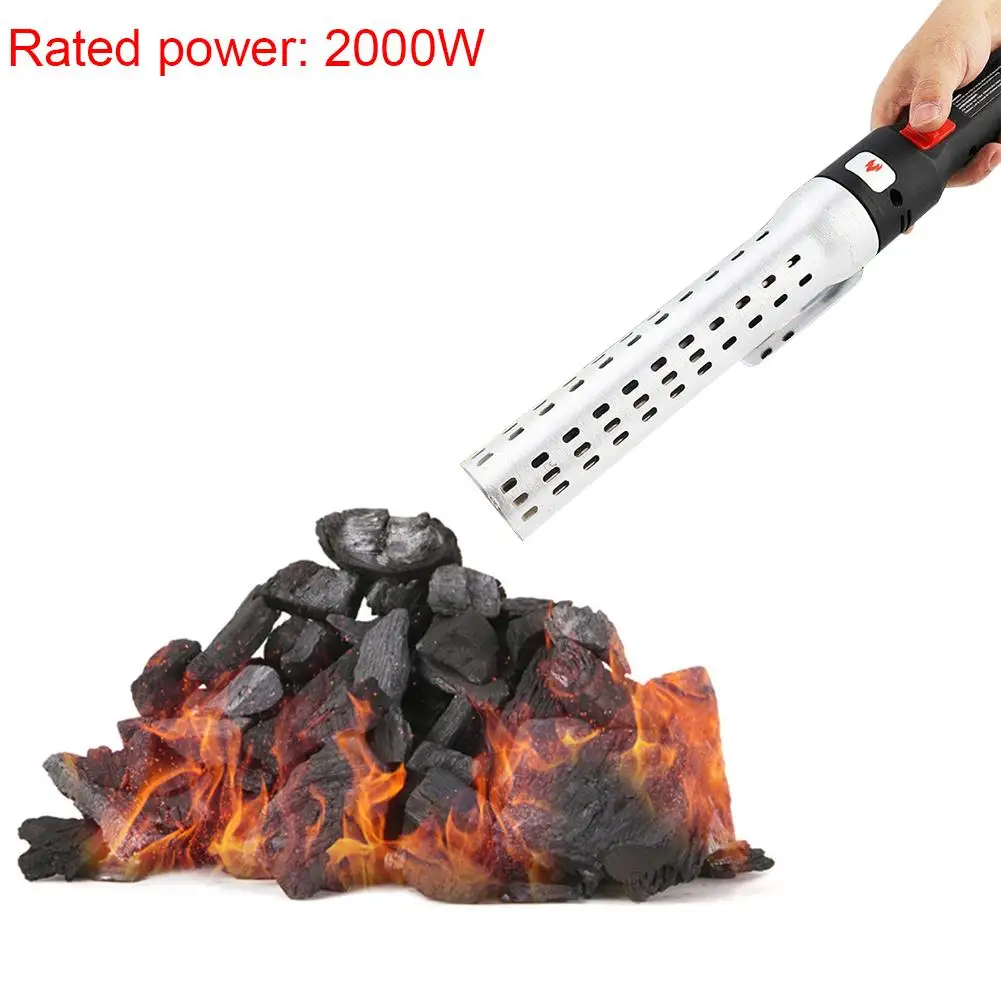 2000w BBQ Grill Starter US/UK/EU Plug Firelighter Fire Looft Charcoal Lighter Outdoor BBQ Using Ignite Time In 60 Seconds